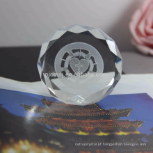 O melhor uso durável de venda Crystal Paperweight para presentes de casamento